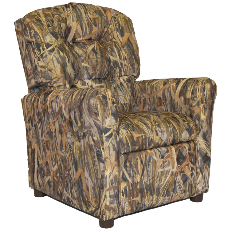 Zoomie Kids Cordle Timber Camo Kids Recliner Chair & Reviews Wayfair